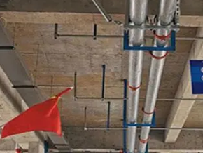 竞秀管廊支架的安装方法